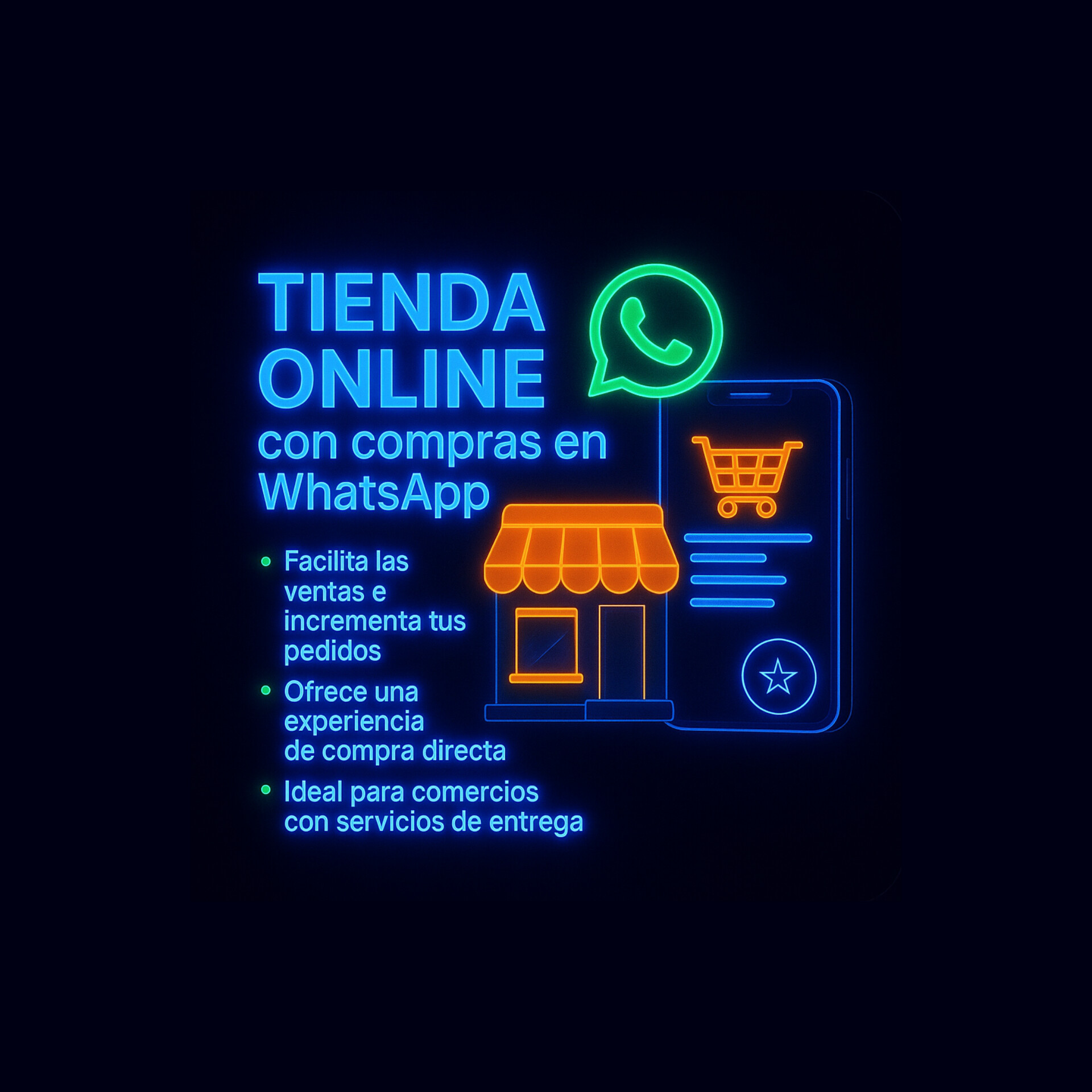 TIENDA ONLINE COMPRAS A WHATSAPP