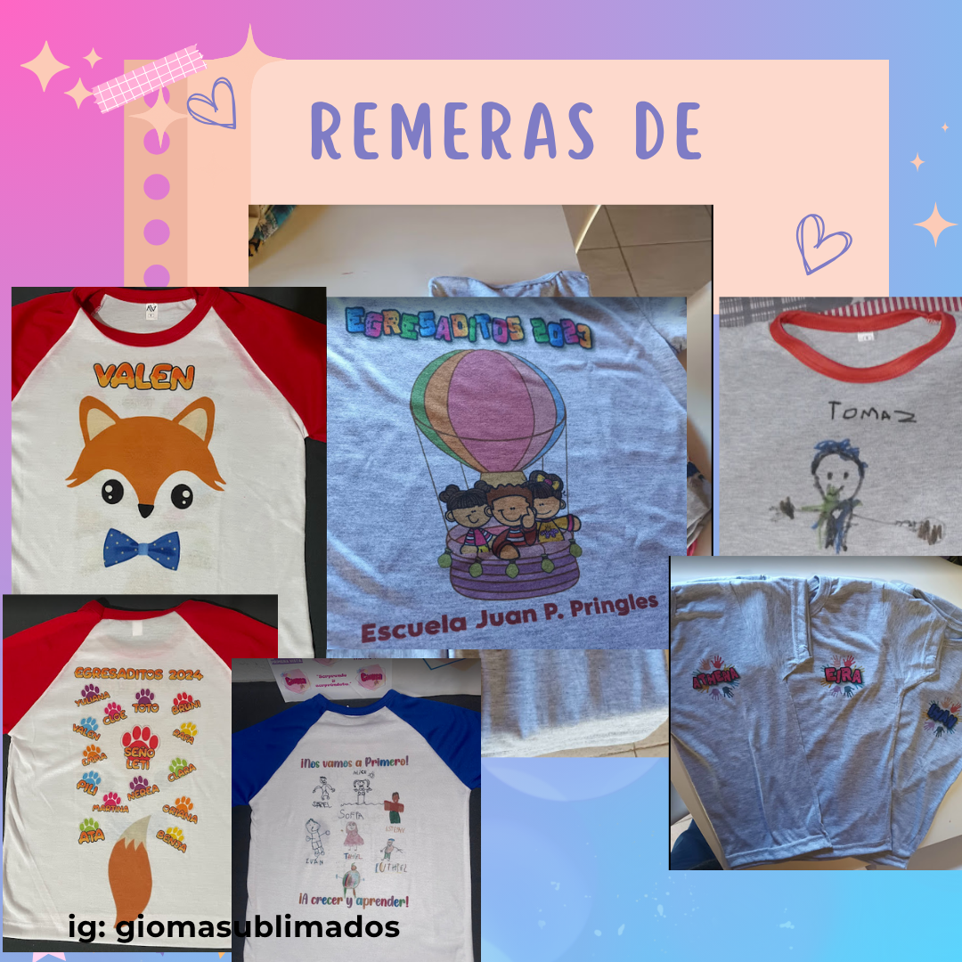 Remeras Personalizadas Sublimadas