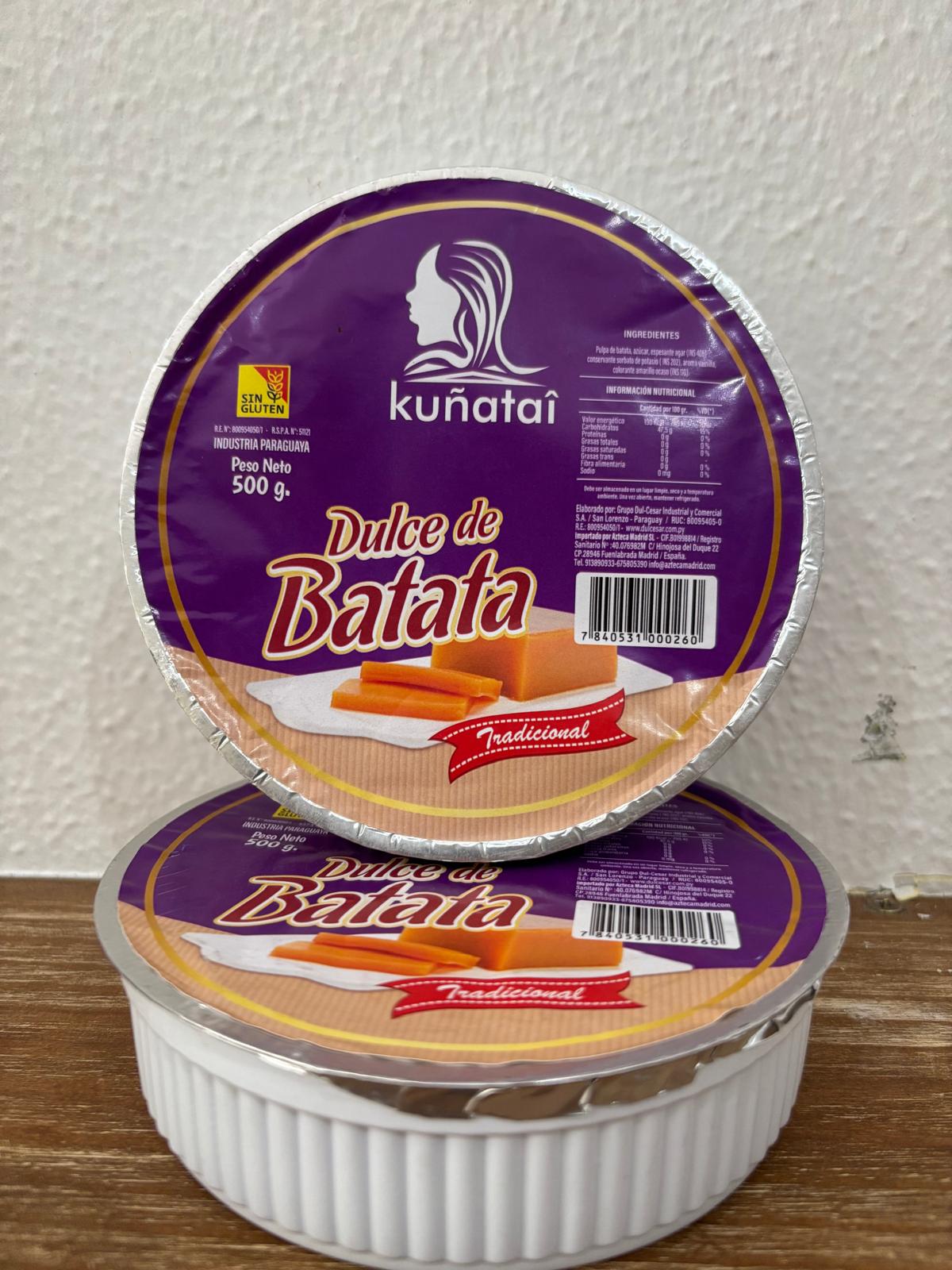 Dulce de batata