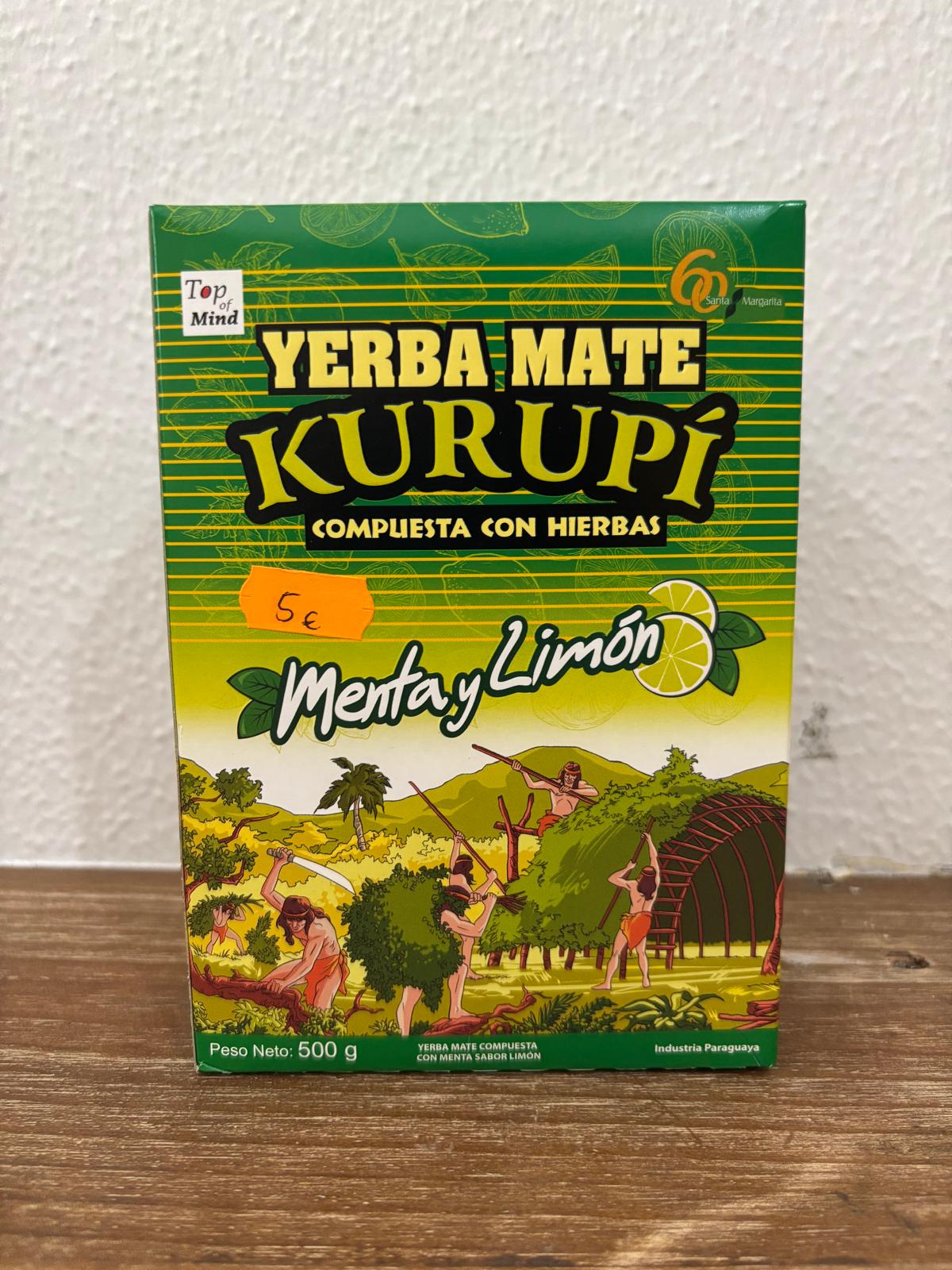 Kurupi menta y limón