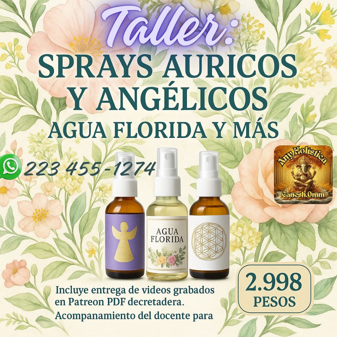 Spray auricos y angelicos