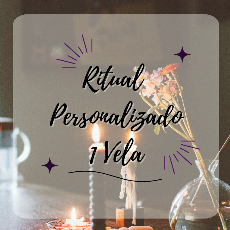 🕯️Ritual Personalizado -  1 Vela🕯️