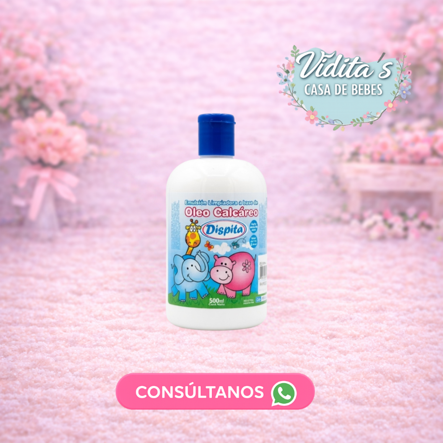 Óleo Calcáreo Dispita – Emulsión limpiadora 500 ml