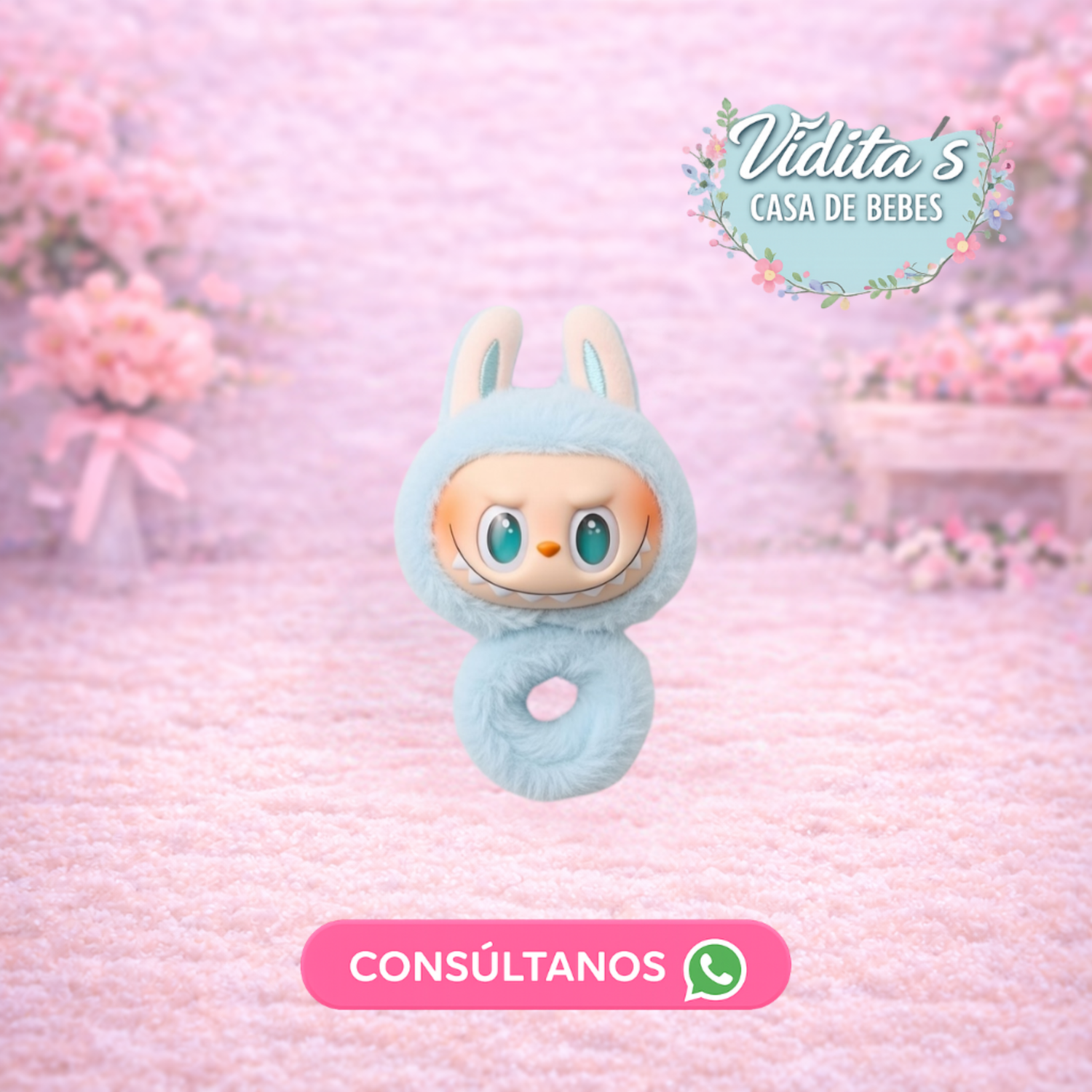 Pulsera Labubu Peluche