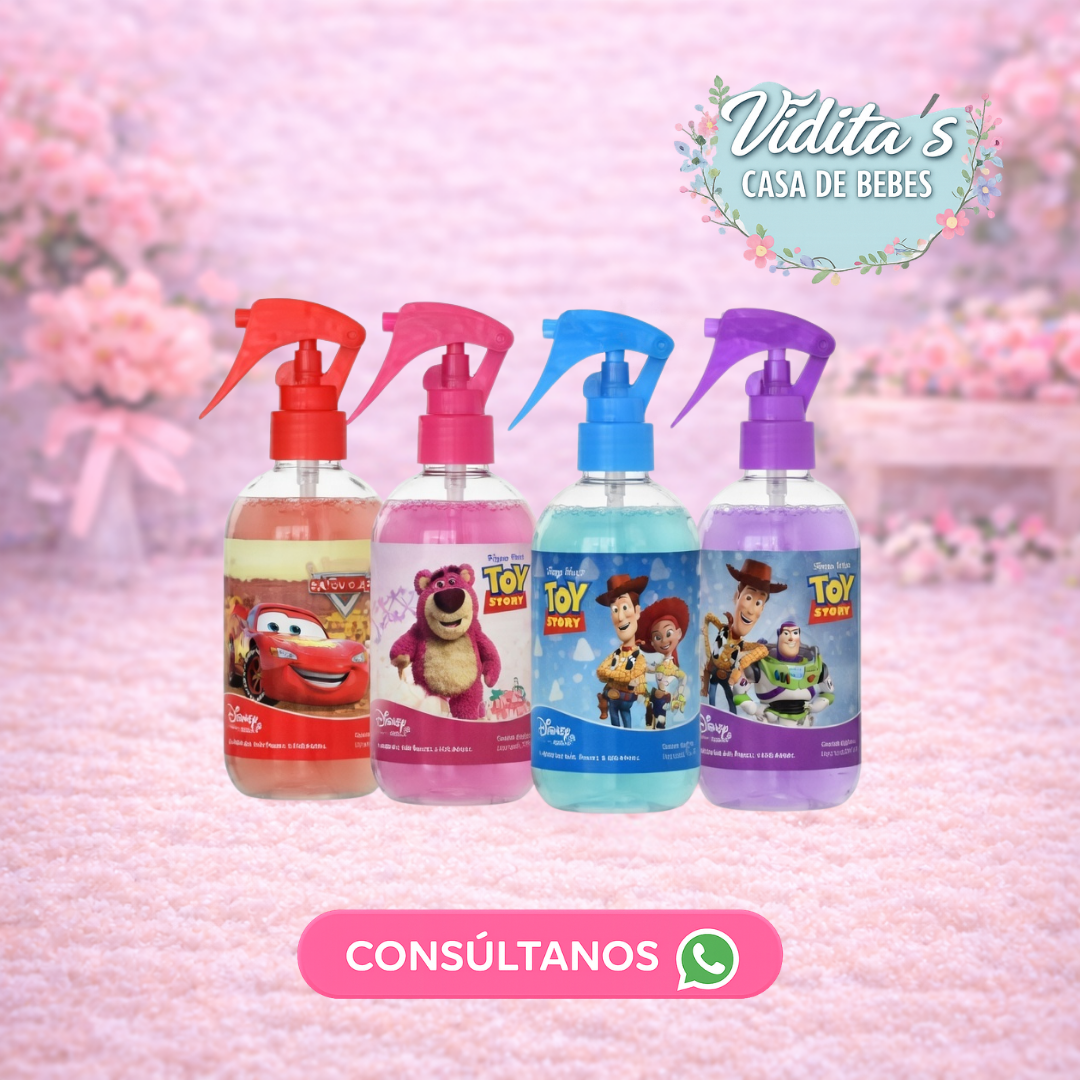 Fragancias Infantiles Personajes Disney + Atomizador