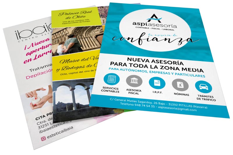 Folletos y Flyers