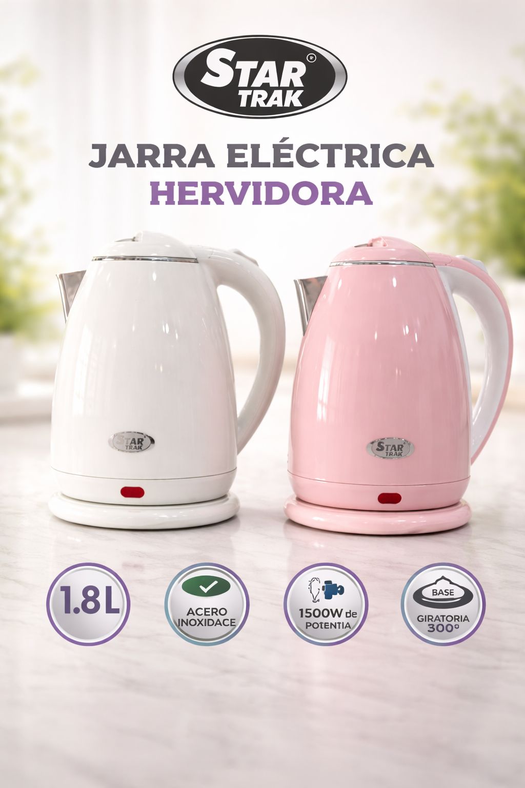 Pava Eléctrica - Acero Inoxidable