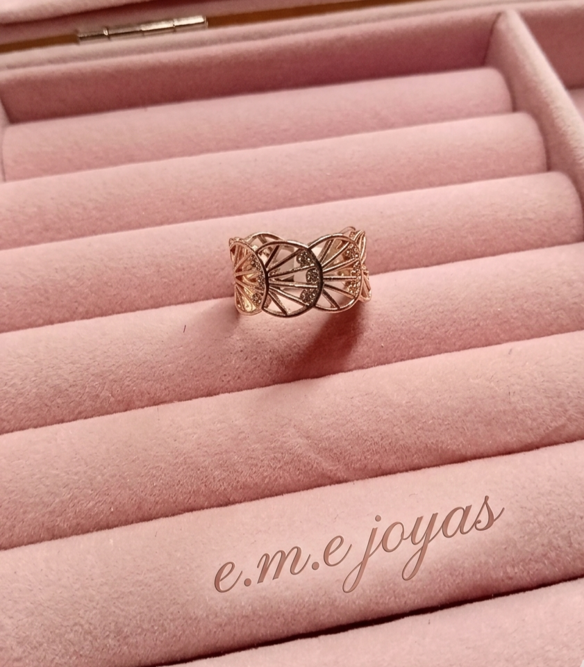 Maxi anillo calado