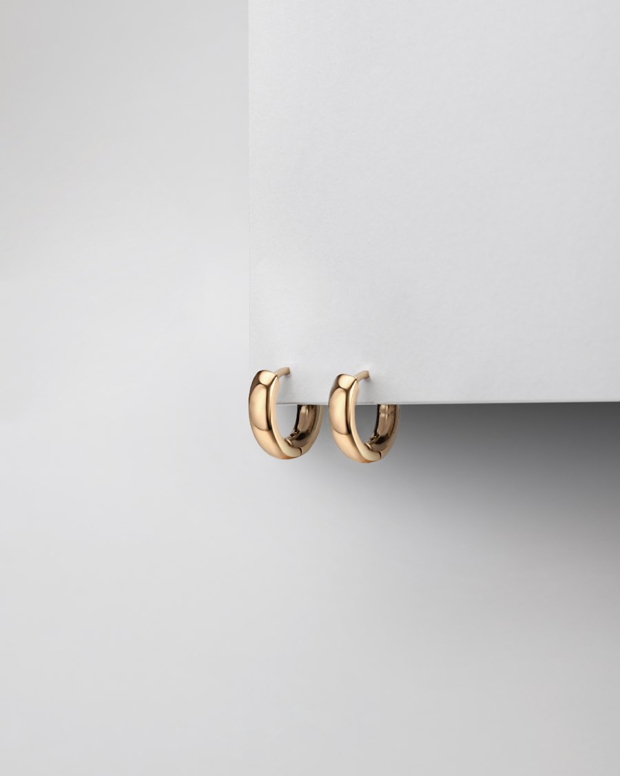 Aros Argolla Dorada 20mm